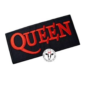 Queen Iron On Patch Throwback Collectible Embroidered Band Decal Rock Music NEW